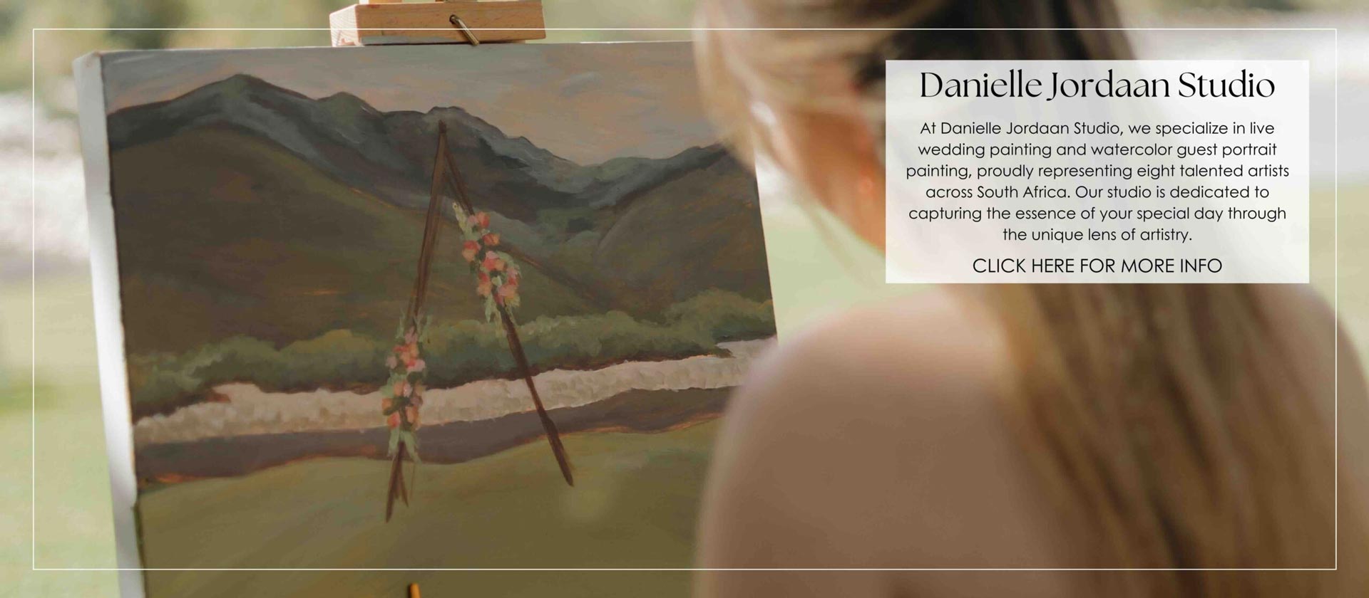 Wedding Painting Danielle Jordaan Studios