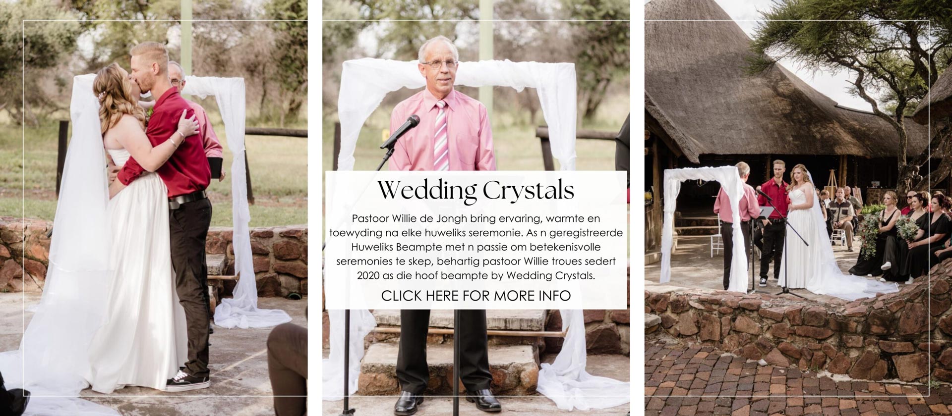 Wedding Marriage Officer Crystals