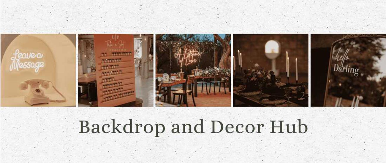 Backdrop and Decor Hub