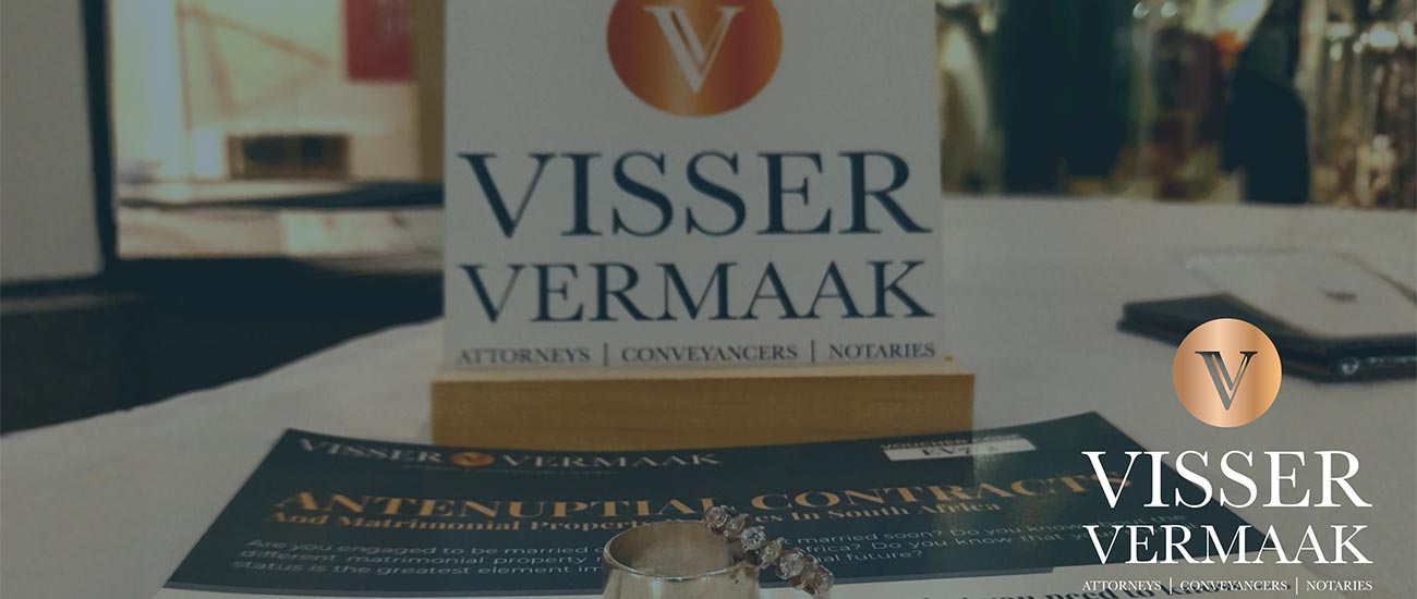 Visser Vermaak Inc. banner