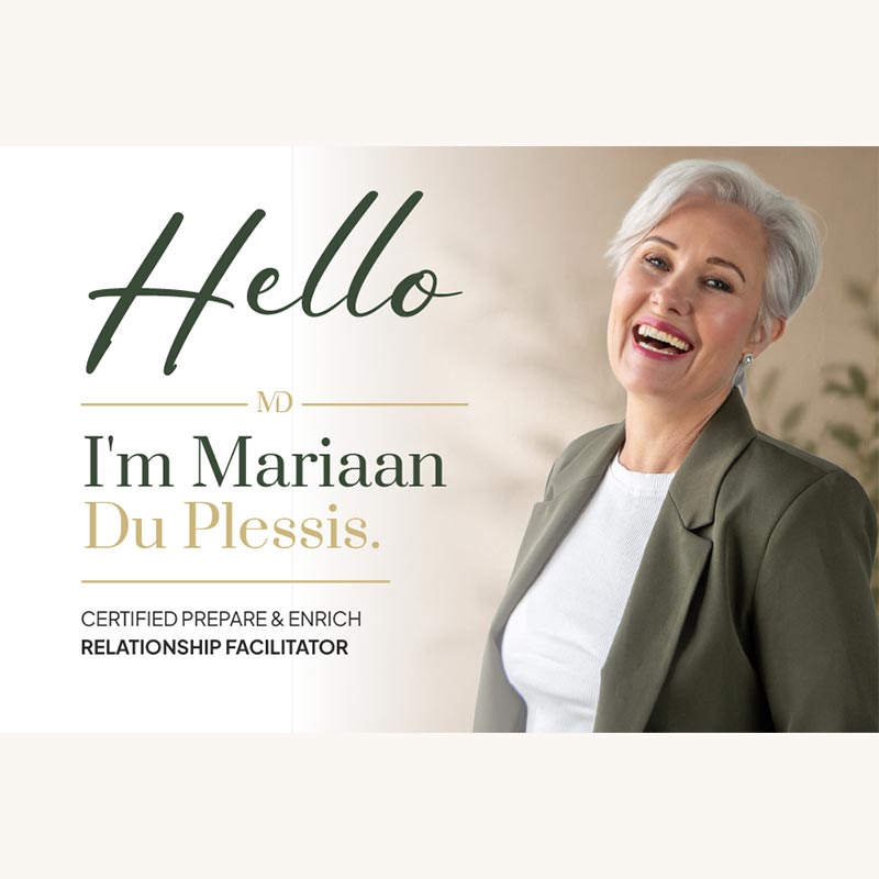 Mariaan Du Plessis Relationship Facilitation gallery image
